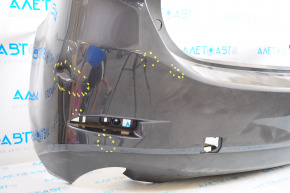Бампер задний голый Mazda 6 13-17 примят,слом крепл,царапины