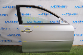 Дверь голая передняя правая Toyota Camry v40 серебро 1D4, вмятинки