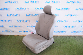 Пасажирське сидіння Toyota Camry v40 07-09 airbag, шкіра сірка, під хімчистку