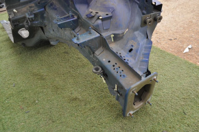 Чверть передня ліва Ford Fusion mk5 13- синій, вм'ятини, порваний метал