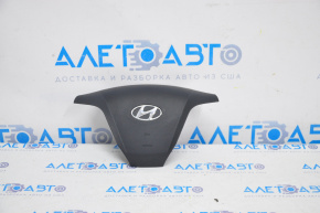 Подушка безпеки airbag в кермо водійська Hyundai Santa FE Sport 13-18 черн