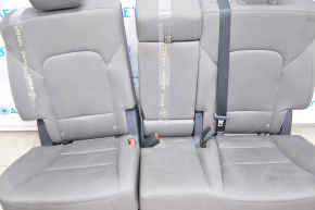 Задний ряд сидений 2 ряд Hyundai Santa FE Sport 13-16 дорест, тряпка серый