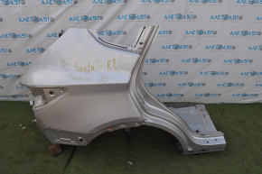 Четверть крыло задняя правая Hyundai Santa FE Sport 13-18 серебро, примята, тычки