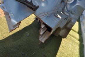 Поріг кузова метал з передньою стійкою правий Toyota Camry v50 12-14 usa блакитна, стусани