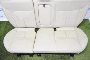 Задний ряд сидений 2 ряд из 4 частей Ford Focus mk3 15-18 рест, кожа беж
