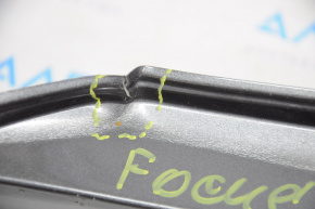 Порог правый Ford Focus mk3 11-18 Sport, графит, примят, надрывы, слом креп