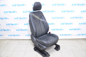 Пасажирське сидіння Lincoln MKC 15- з airbag, електро, з вент, шкіра черн