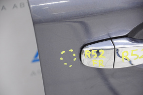 Дверь голая передняя правая Nissan Pathfinder 13-20 графит K50, тычки