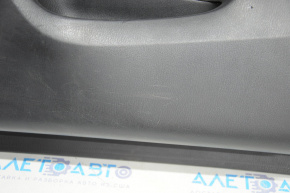 Обшивка двери карточка передняя правая Nissan Pathfinder 13-20 черн тряпка, царапины