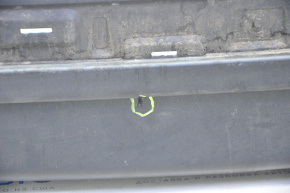 Бампер задний голый Nissan Pathfinder 13-16 дорест, графит, надрыв креп, царапины