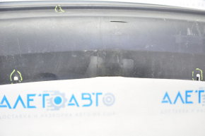 Бампер задний голый Nissan Pathfinder 13-16 дорест, графит, надрыв креп, царапины