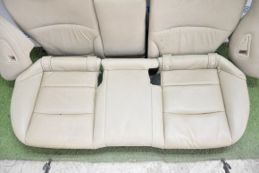 Задний ряд сидений 2 ряд Subaru Outback 15-19 кожа беж, под чистку