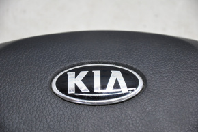 Подушка безопасности airbag в руль водительская Kia Optima 11-13, дефект эмблемы