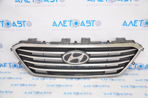 Решітка радіатора grill Hyundai Sonata 15-17 SE злам креп, тріщини