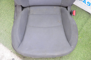 Пасажирське сидіння Kia Optima 11-15 без airbag, велюр сіре, під чистку