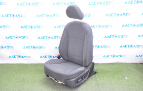 Сидіння водія Kia Optima 11-15 без airbag, велюр сіре, під чистку