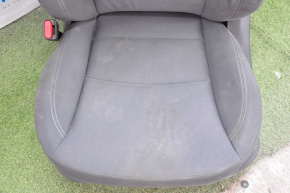 Водительское сидение Kia Optima 11-15 без airbag, велюр серое, под чистку
