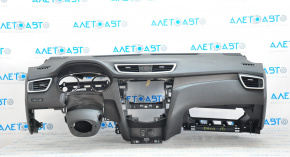 Торпедо передня панель без AIRBAG Nissan Rogue 14-20 чорн, подряпини