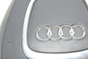 Подушка безопасности airbag в руль водительская Audi Q5 8R 09-12 черн, слез хром,царапина