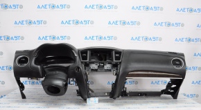 Торпедо передняя панель без AIRBAG Infiniti JX35 QX60 13-15 дорест черн
