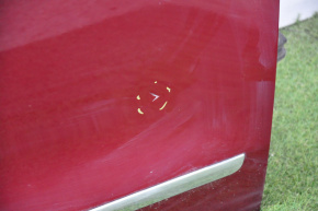 Дверь голая передняя правая VW Passat b8 16-19 USA красный LB3Z, тычка