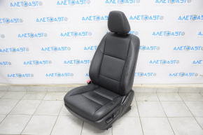 Водійське сидіння Lexus ES300h ES350 13-18 без airbag, елект, підіг, шкіра чорна, потерта шкіра