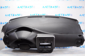 Торпедо передняя панель без AIRBAG Nissan Leaf 11-17 черная