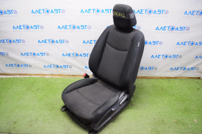 Водительское сидение Nissan Leaf 13-17 без airbag, механич, тряпка черн