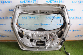 Дверь багажника голая Nissan Leaf 11-17 серебро K23