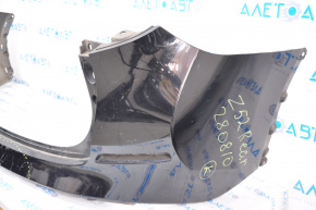 Бампер задний голый Nissan Murano z52 15- черный G41 слом креп, царап