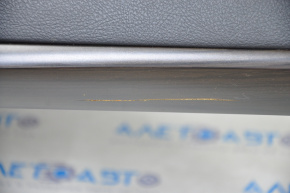 Торпедо передняя панель без AIRBAG Toyota Camry v55 15-17 usa белая строчка, царапины