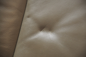 Сидение 2 ряда прав Toyota Sequoia 08-16 кожа беж, дефект кожы