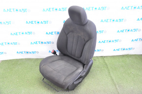 Сидіння водія Chrysler 200 15-17 без airbag, механічні, ганчірка черн