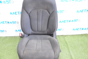 Сидіння водія Chrysler 200 15-17 без airbag, механічні, ганчірка черн
