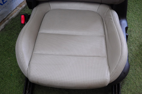 Водійське сидіння Mazda 6 16-17 з airbag, шкіра беж, електро