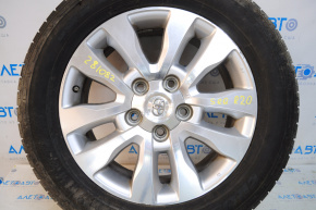 Колісний диск R20 Toyota Sequoia 08-16 platinum бордюрка