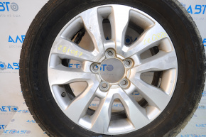 Колісний диск R20 Toyota Sequoia 08-16 platinum бордюрка, відсутня ковпачок, під ремонт