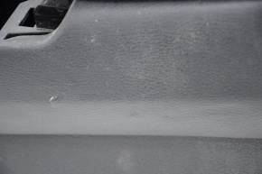 Консоль центральна підлокітник і підстаканники BMW X3 F25 11-17 шкіра, чорн, подряпини