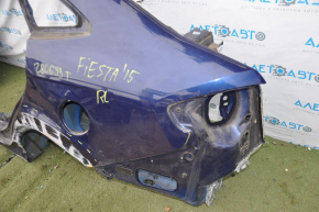 Четверть крыло задняя левая Ford Fiesta 11-19 4d синий, вмятина