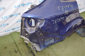 Чверть крило задні праві Ford Fiesta 11-19 4d синій