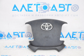 Подушка безпеки airbag в кермо водійська Toyota Sequoia 08-16 черн