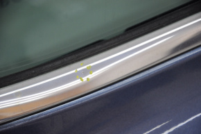 Молдинг дверь-стекло центральный передний левый Toyota Highlander 14-19 тычка