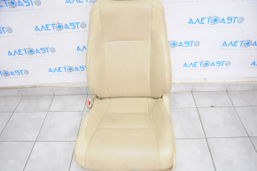 Сидіння водія Toyota Highlander 14-19 з airbag, електро, вентиляція, шкіра беж