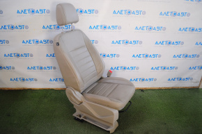 Пасажирське сидіння Ford Escape MK3 13-19 з airbag, механічні, шкіра, беж