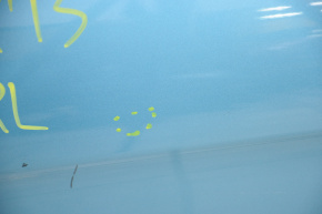 Дверь голая задняя левая Mitsubishi Outlander Sport ASX 10- синий D17A, тычки
