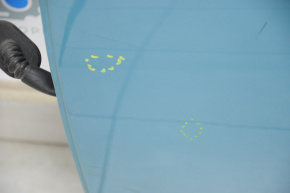 Дверь голая задняя левая Mitsubishi Outlander Sport ASX 10- синий D17A, тычки