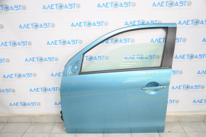 Двері гола перед лев Mitsubishi Outlander Sport ASX 10 синій D17A, дрібні стусани