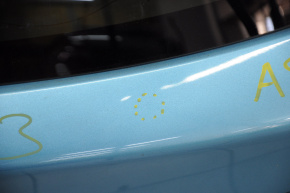 Дверь багажника голая Mitsubishi Outlander Sport ASX 10-17 синий D17A, тычки
