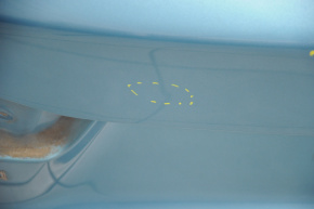 Двері багажника гола Mitsubishi Outlander Sport ASX 10-17 синій D17A, стусани