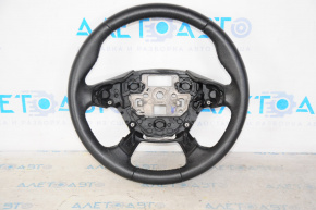 Руль голый Ford Escape MK3 13-16 дорест кожа черный, царапина